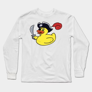 Rubber Duck Pirate Long Sleeve T-Shirt